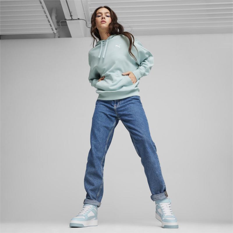 Puma | Women's HER Hoodie - Turquoise Surf