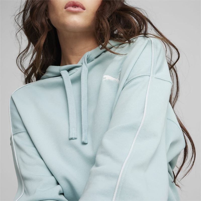 Puma | Women's HER Hoodie - Turquoise Surf