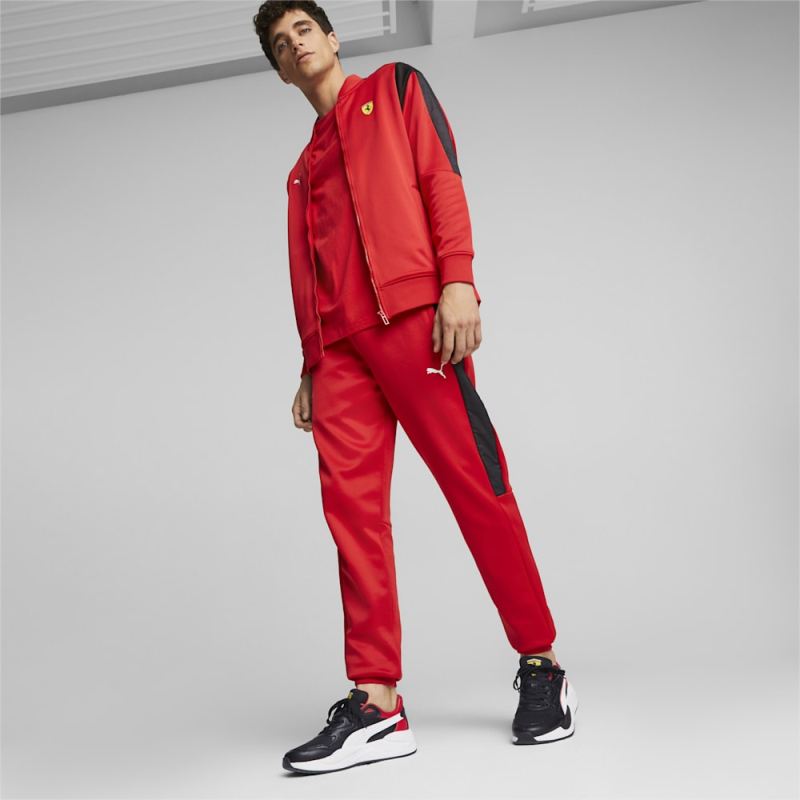 Puma | Men's Scuderia Ferrari Race MT7 Track Jacket - Rosso Corsa