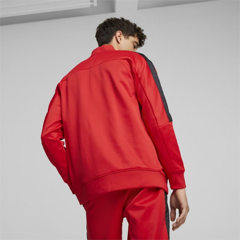 Puma | Men's Scuderia Ferrari Race MT7 Track Jacket - Rosso Corsa