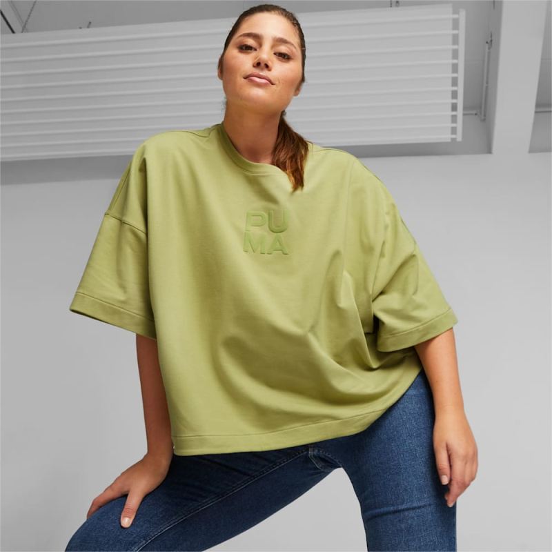 Puma | Women's Infuse Tee - Kiwi Green