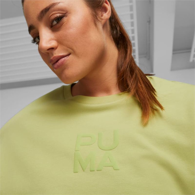 Puma | Women's Infuse Tee - Kiwi Green