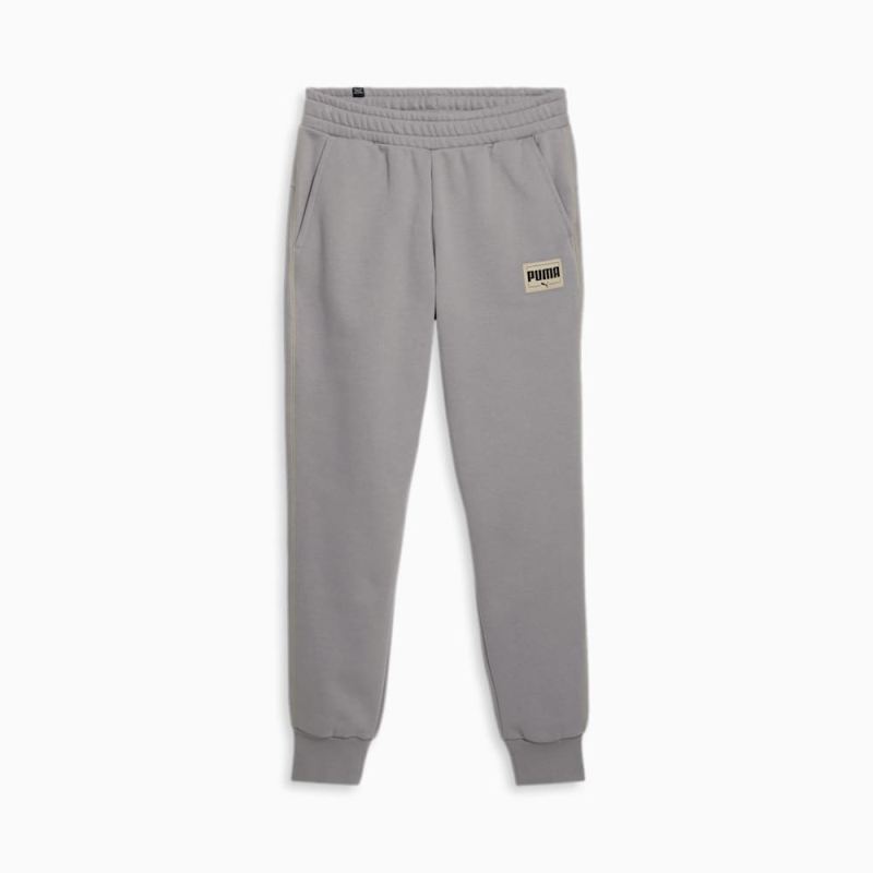 Puma | Men's Full Length Sweatpants - Concrete Gray