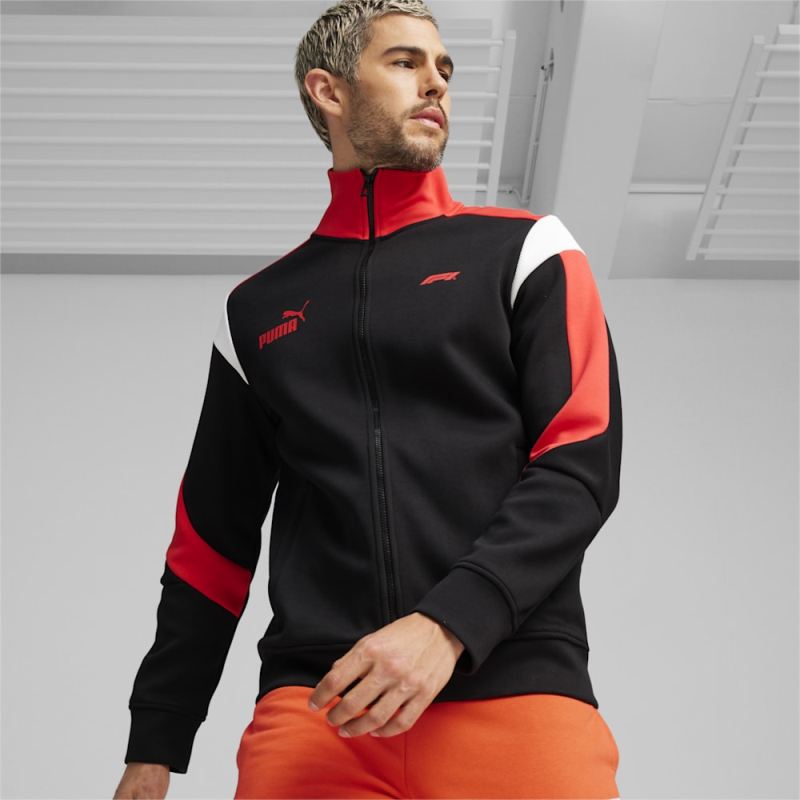 Puma | Men's x F1 MT7+ Track Jacket - Black - Click Image to Close