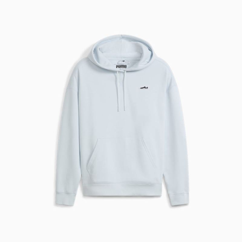 Puma | Women's Suede Logo Hoodie - Dewdrop