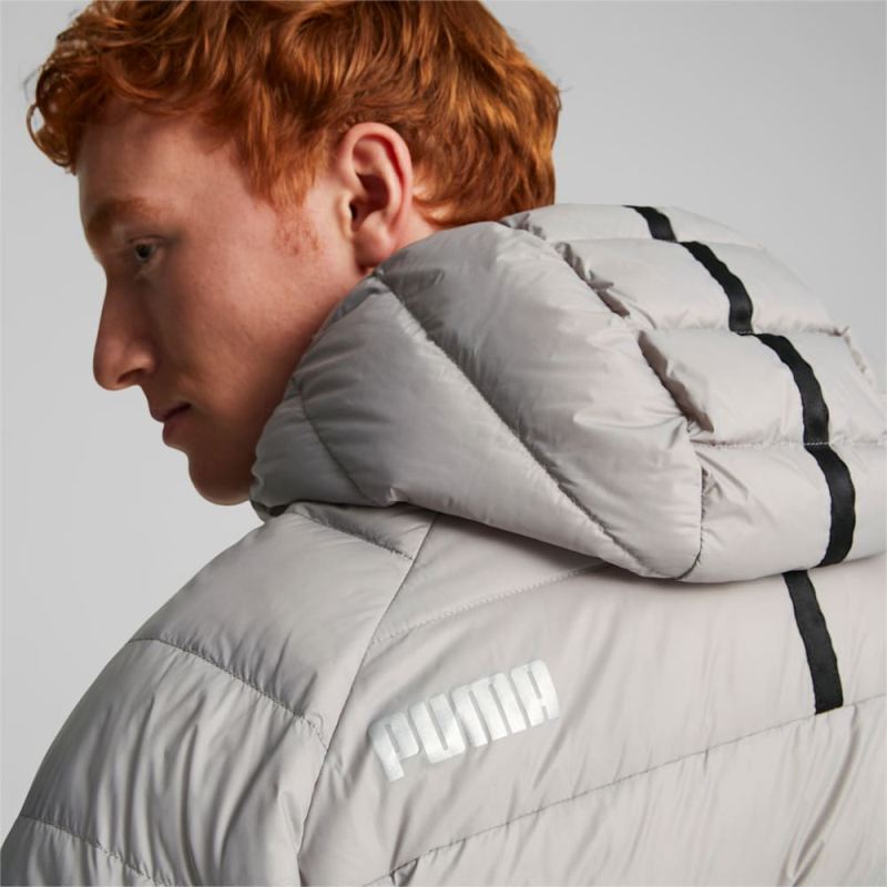 Puma | Men's PackLITE Down Jacket - Concrete Gray