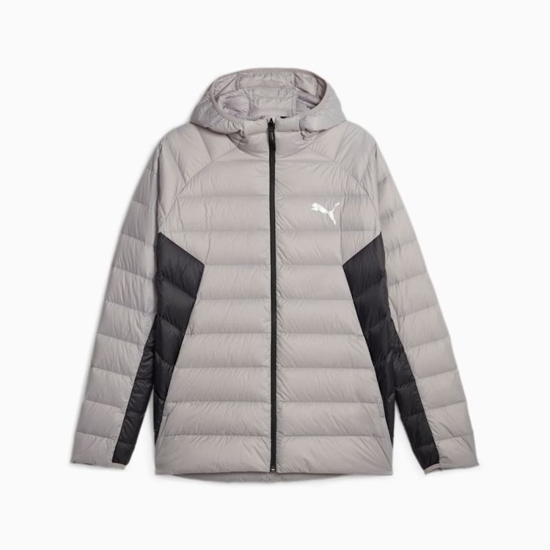 Puma | Men's PackLITE Down Jacket - Concrete Gray