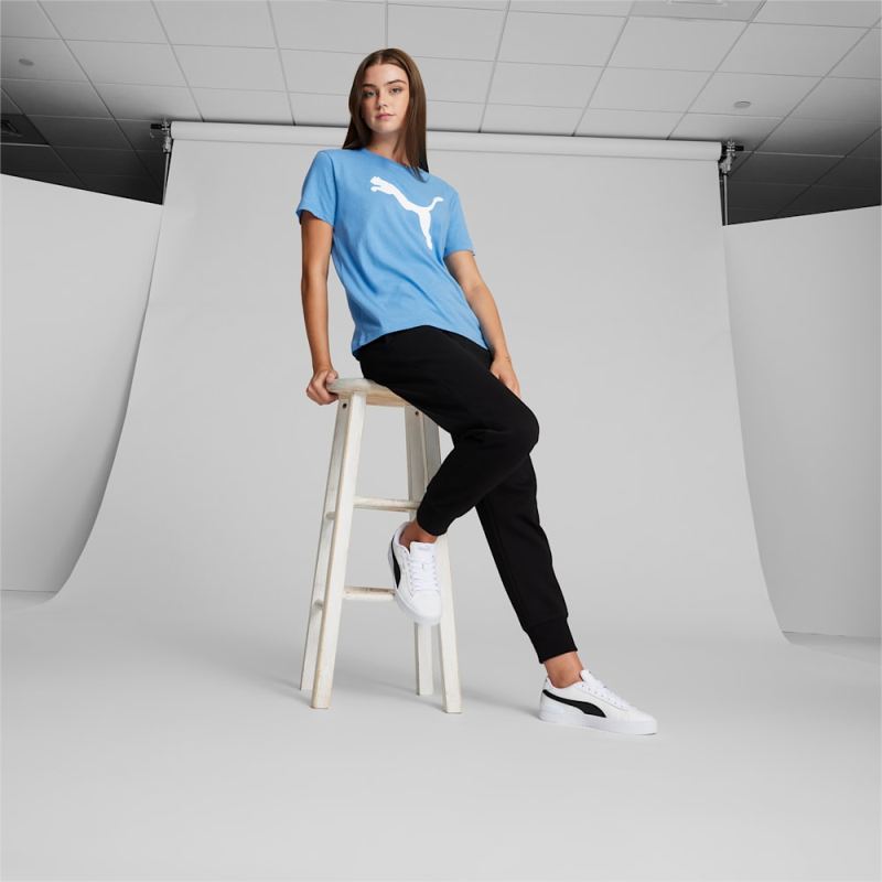 Puma | Women's Essentials Big Cat Logo Tee - Regal Blue