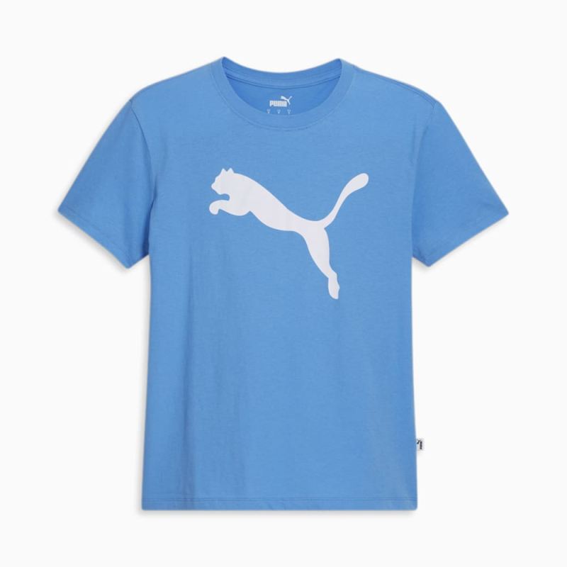 Puma | Women's Essentials Big Cat Logo Tee - Regal Blue