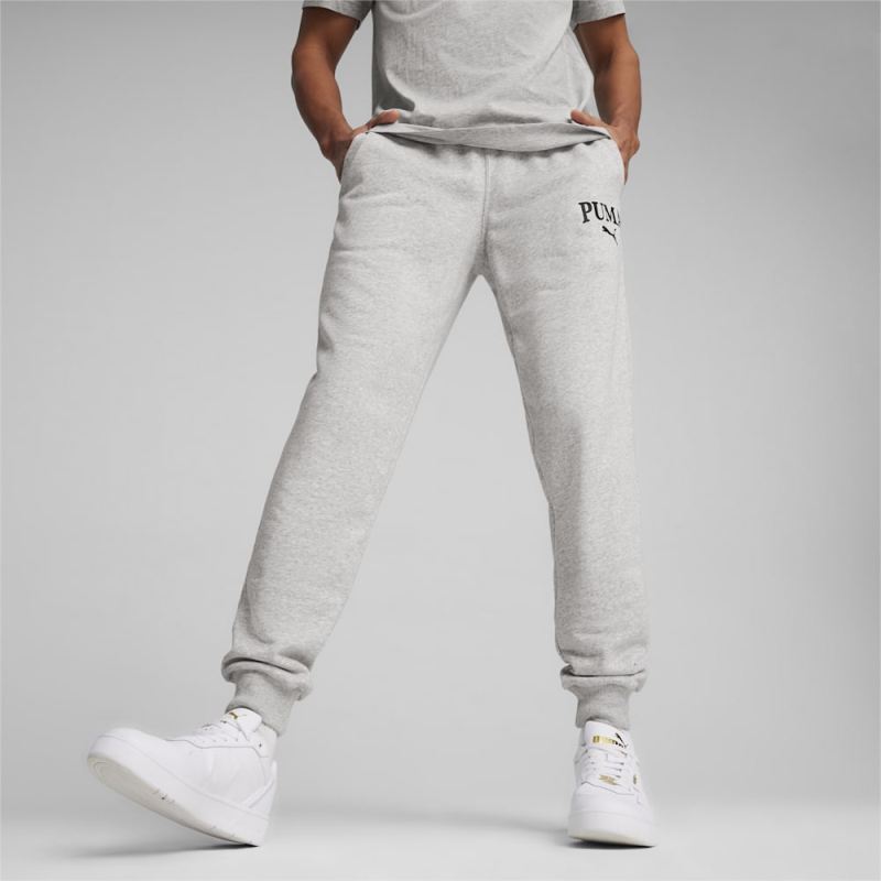 Puma | Men's SQUAD Sweatpants - Light Gray Heather