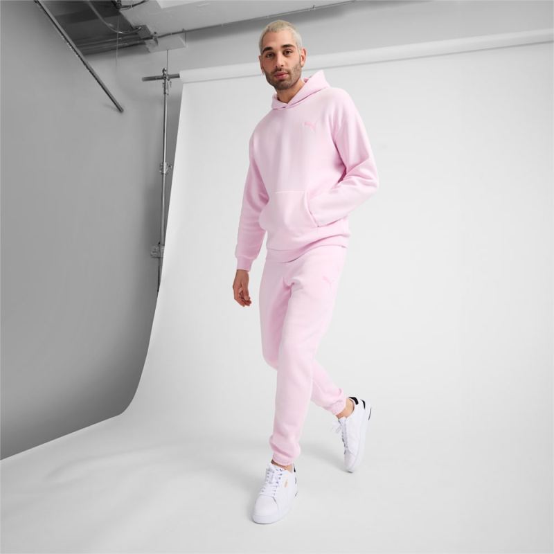 Puma | Men's Elevated Full Length Hoodie - Pearl Pink