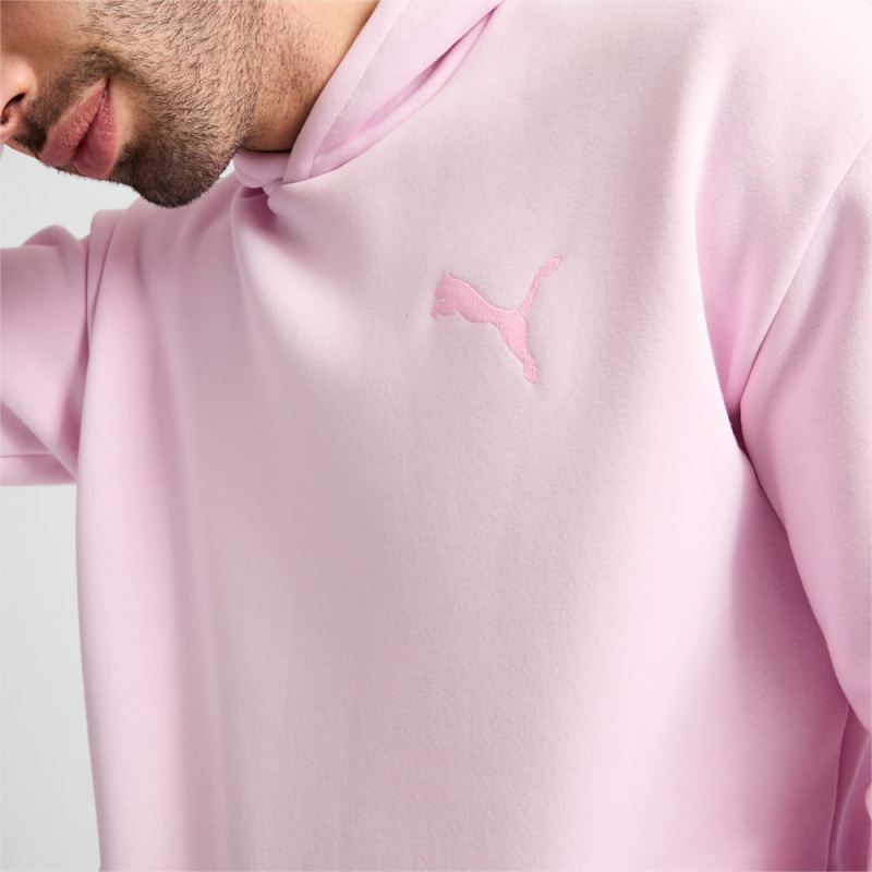 Puma | Men's Elevated Full Length Hoodie - Pearl Pink