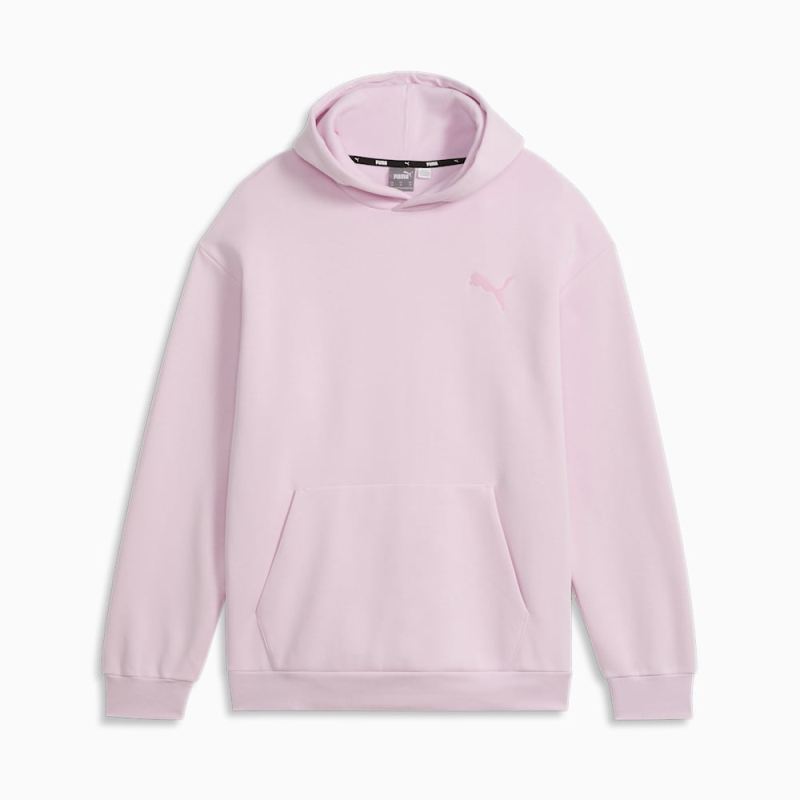 Puma | Men's Elevated Full Length Hoodie - Pearl Pink