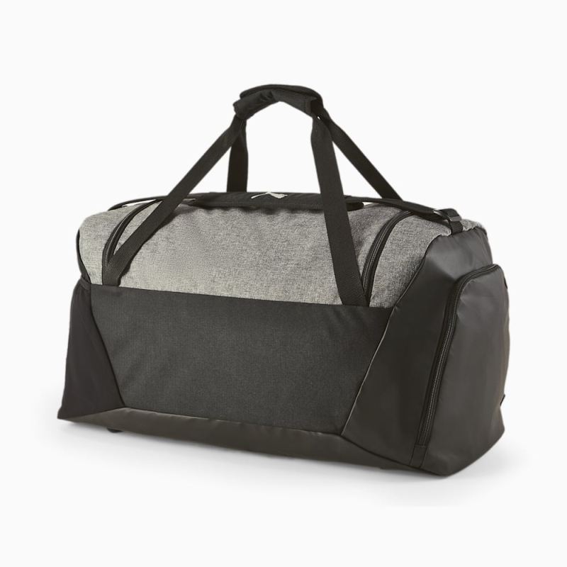 Puma | Women's teamFINAL Medium Soccer Team Bag - Black-Medium Gray Heather