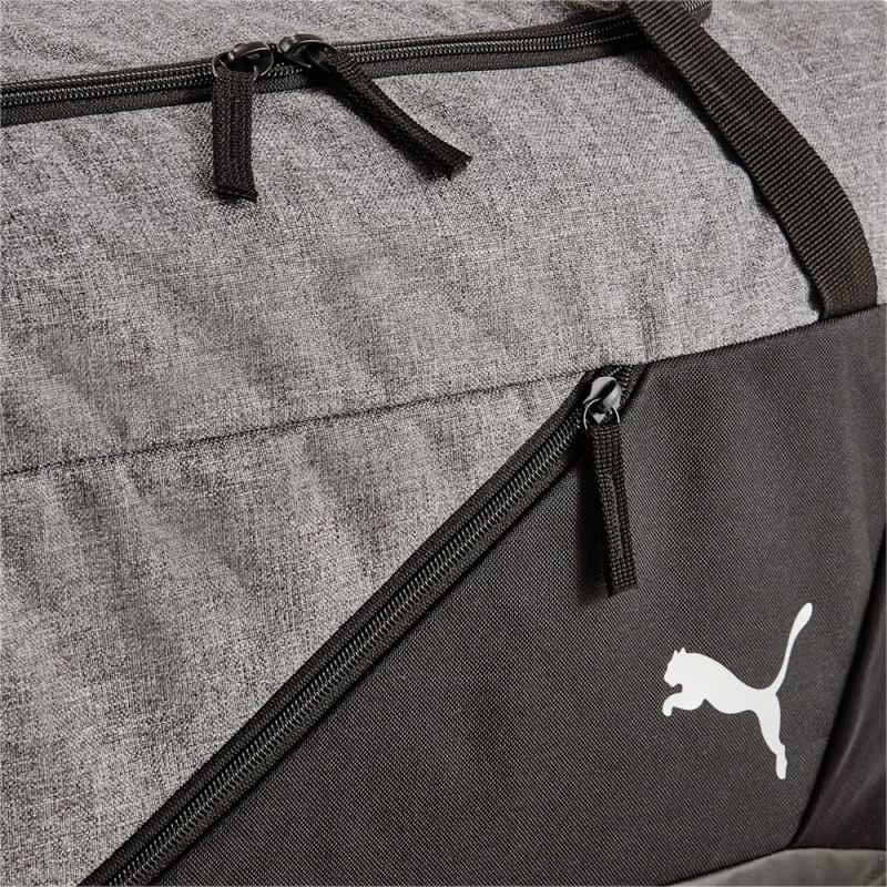 Puma | Women's teamFINAL Medium Soccer Team Bag - Black-Medium Gray Heather