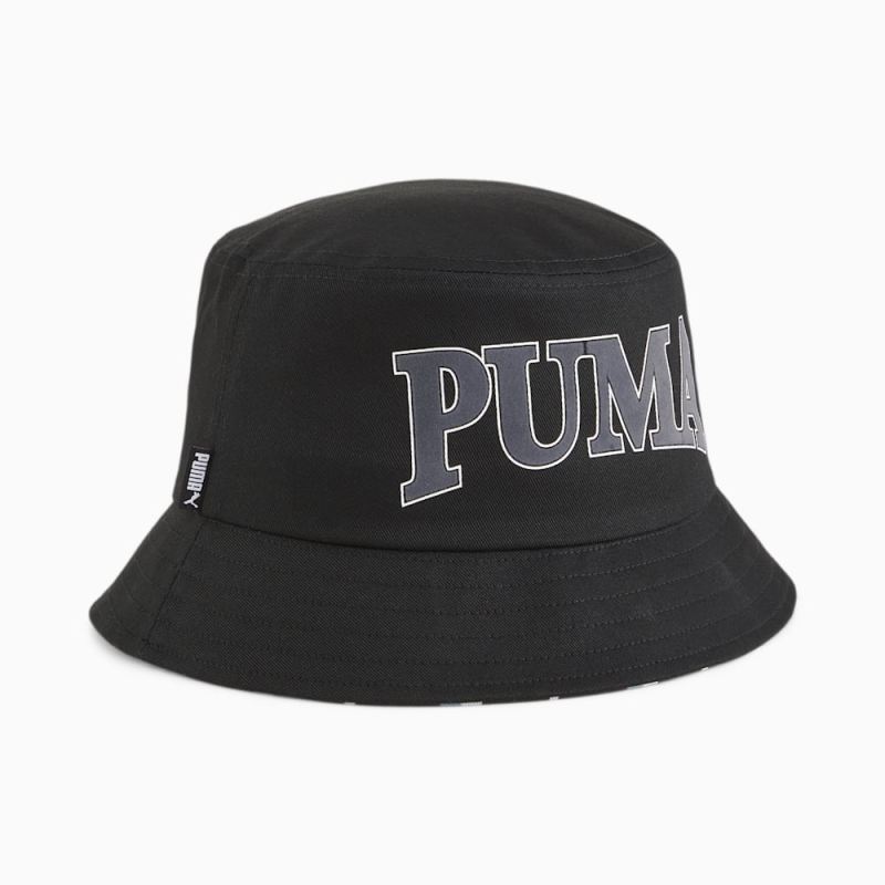 Puma | Men's ESS Elevated Bucket Hat - Black-AOP