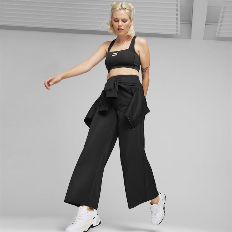 Puma | Women's T7 Crop Top - Black