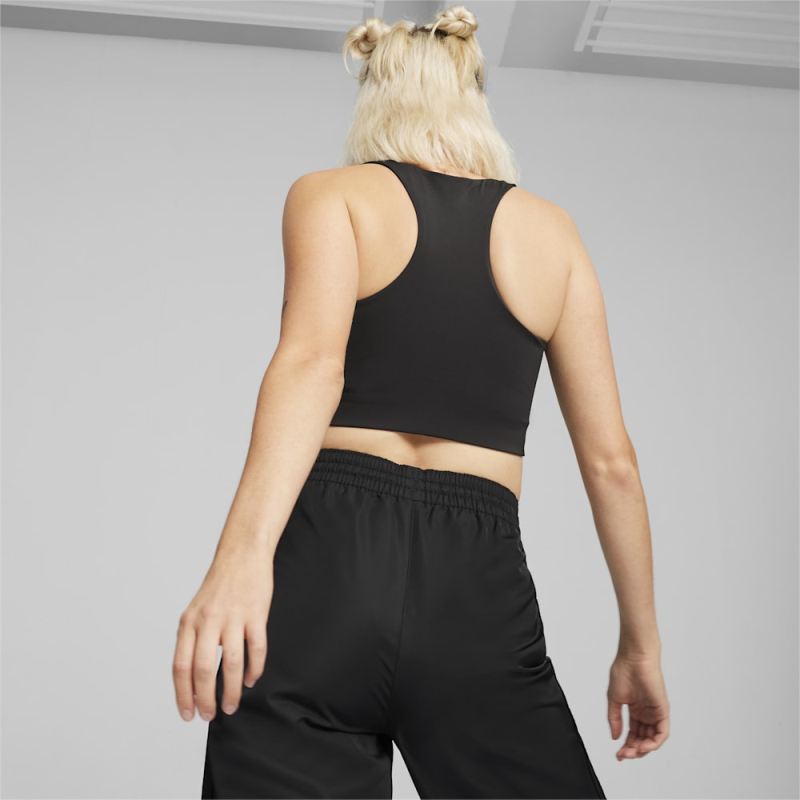 Puma | Women's T7 Crop Top - Black