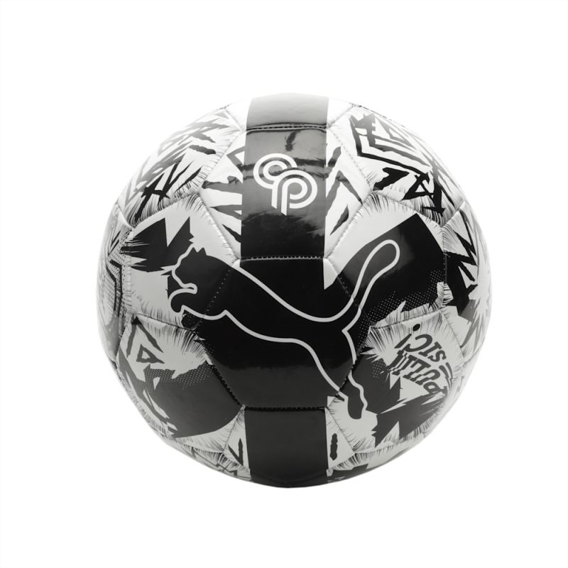 Puma | Boys Puma | Boys x CHRISTIAN PULISIC Soccer Ball - White-Black