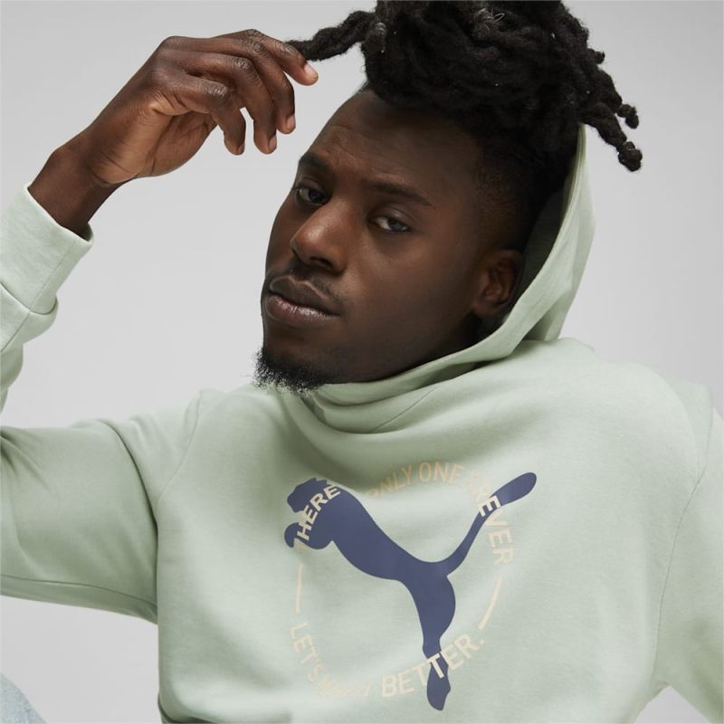 Puma | Men's Better Sportswear Hoodie - Green Fog