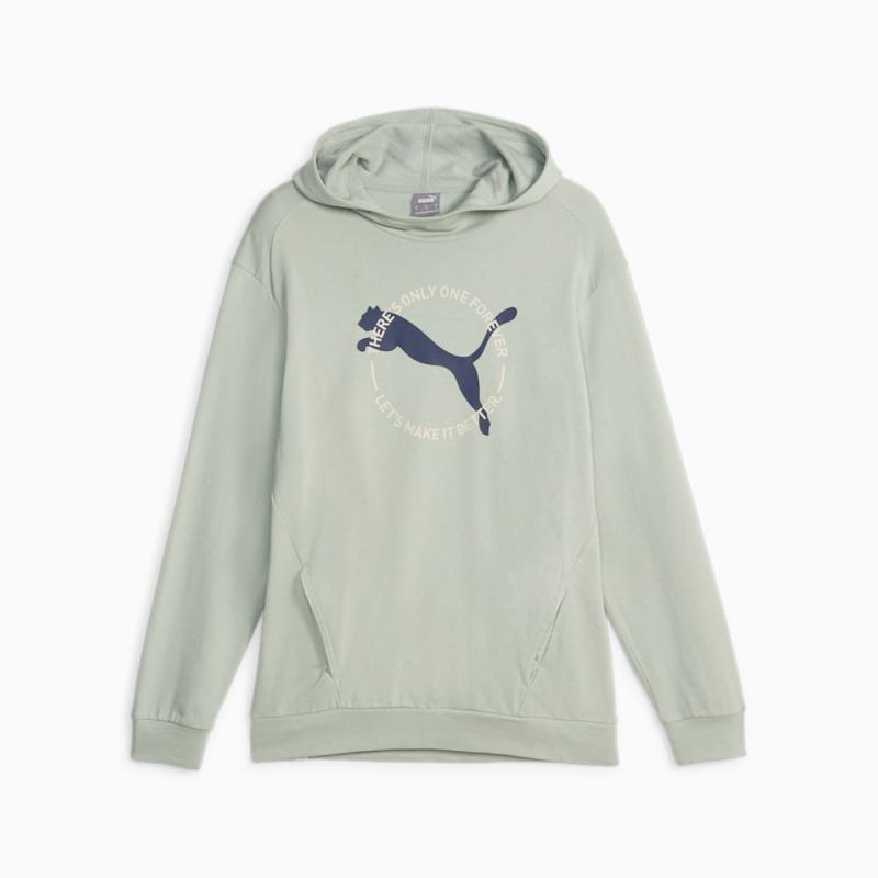 Puma | Men's Better Sportswear Hoodie - Green Fog