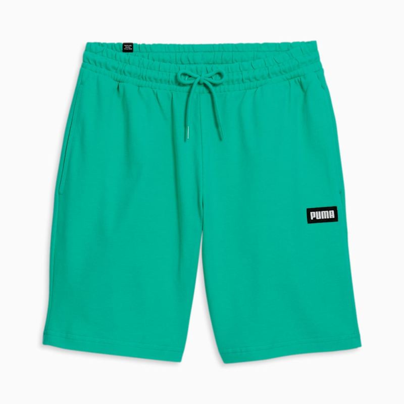 Puma | Men's Logo Shorts - AQUA GREEN