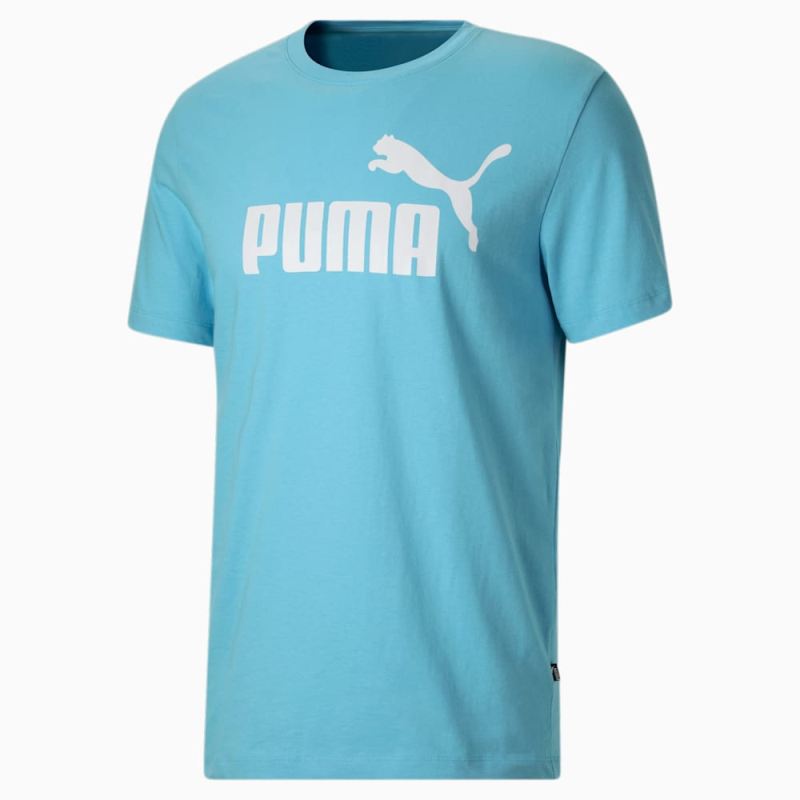 Puma | Men's Essentials Logo Tee - Hero Blue