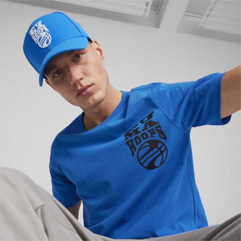 Puma | Men's Pro Basketball Cap - Electric Blue Lemonade