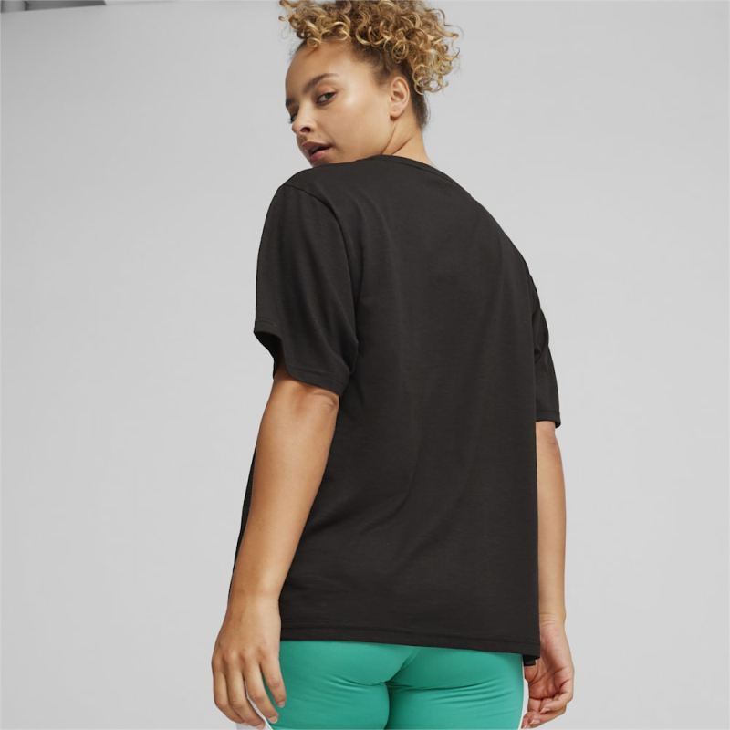 Puma | Women's FIT Oversized Tee - Black