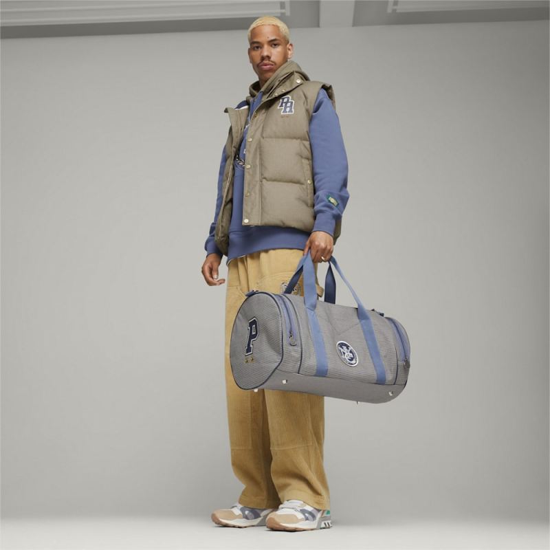 Puma | Men's x RHUIGI Duffle Bag - Persian Blue-Sand Dune