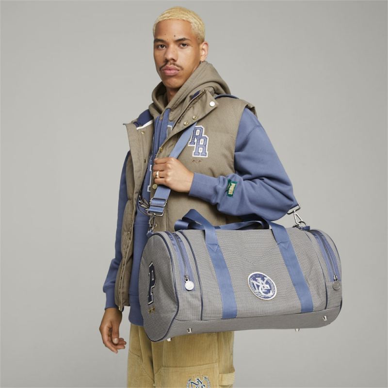 Puma | Men's x RHUIGI Duffle Bag - Persian Blue-Sand Dune