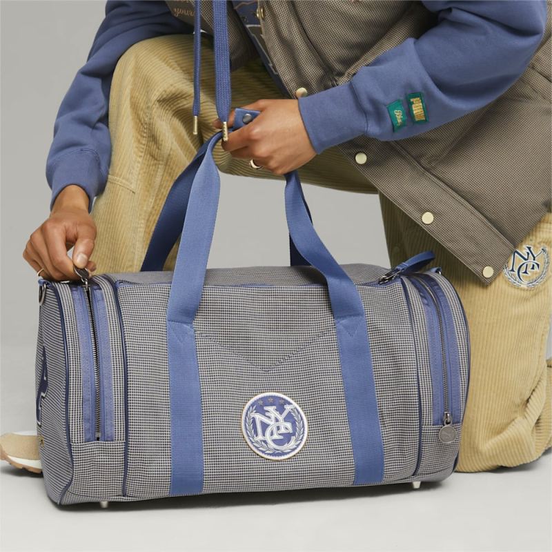 Puma | Men's x RHUIGI Duffle Bag - Persian Blue-Sand Dune