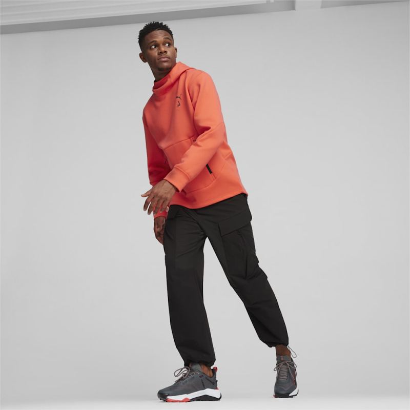 Puma | Men's SEASONS Hoodie - Active Red