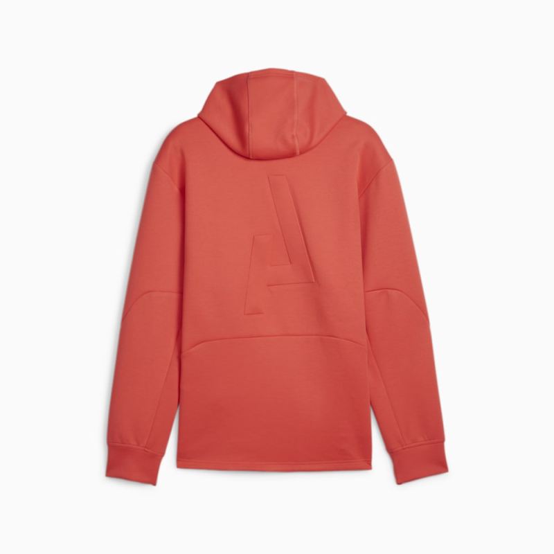 Puma | Men's SEASONS Hoodie - Active Red