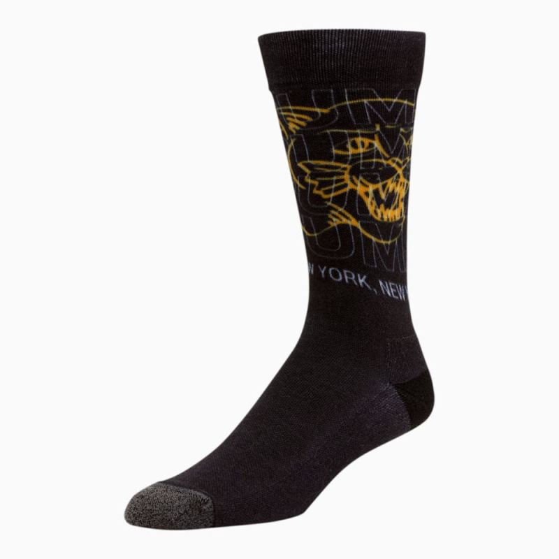 Puma | Men's 3D Print Socks [1 Pair] - BLACK