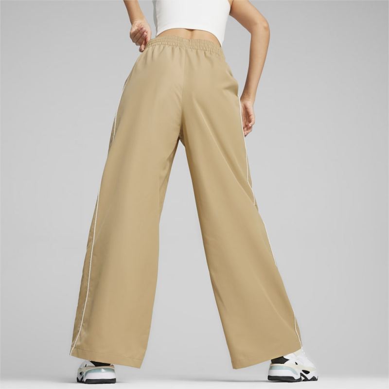 Puma | Women's T7 Relaxed Track Pants - Prairie Tan