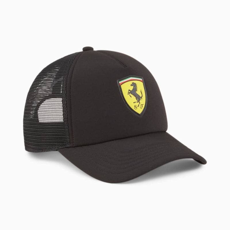 Puma | Men's Scuderia Ferrari Race Trucker Cap - Black