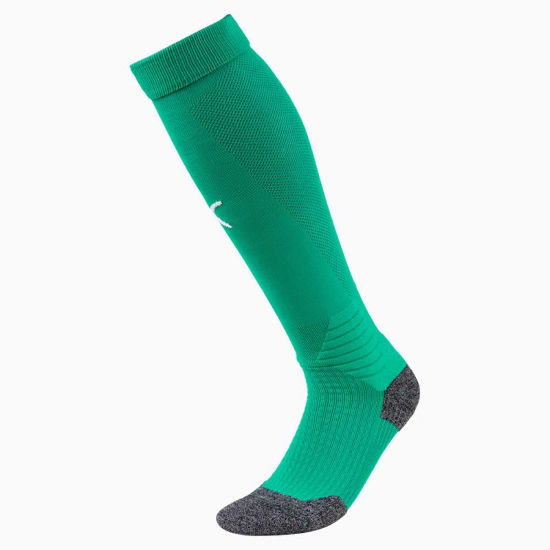 Puma | Boys Liga Soccer Socks [1 Pair] - Pepper Green-White