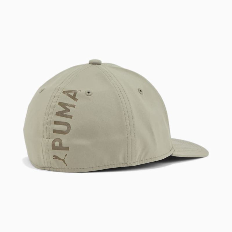 Puma | Men's Sonic Stretch Fit Baseball Hat - OLIVE/KHAKI