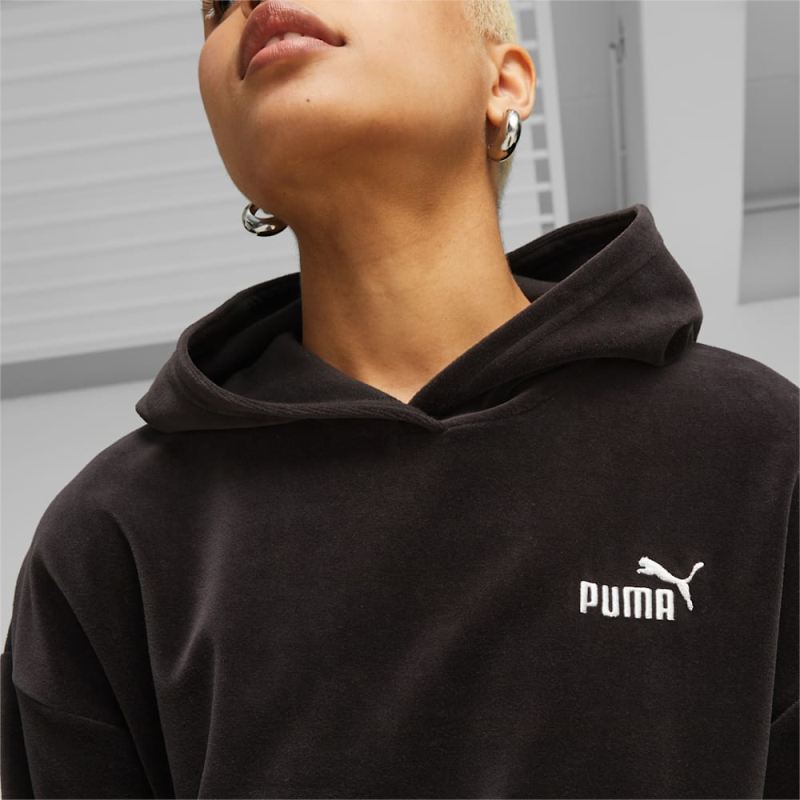 Puma | Women's ESS+ Hoodie - Black