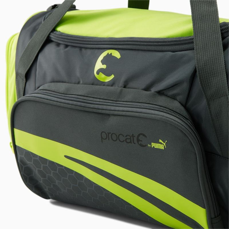 Puma | Men's procat Duffel Bag - GREY/GREEN