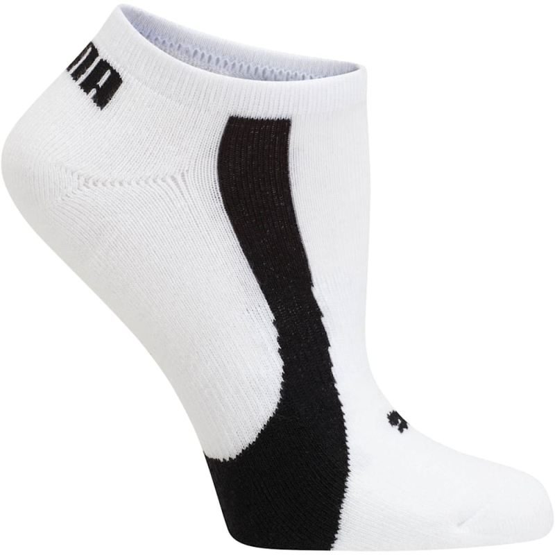 Puma | Women's No Show Socks [3 Pairs] - white-black