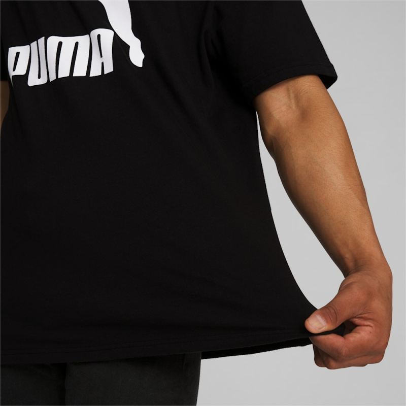 Puma | Men's Classics Logo Tee - Black-White