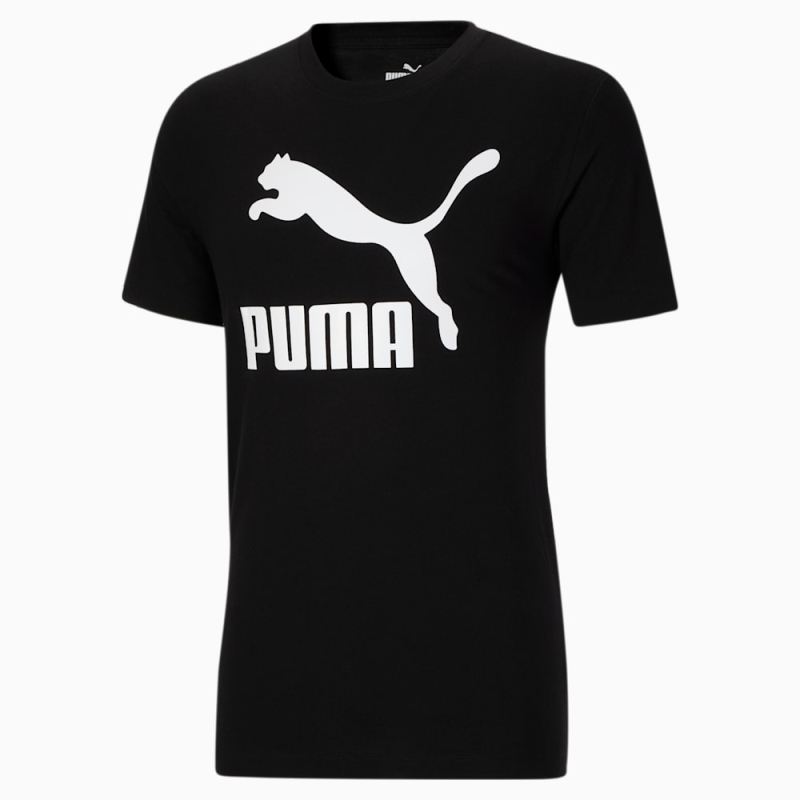 Puma | Men's Classics Logo Tee - Black-White