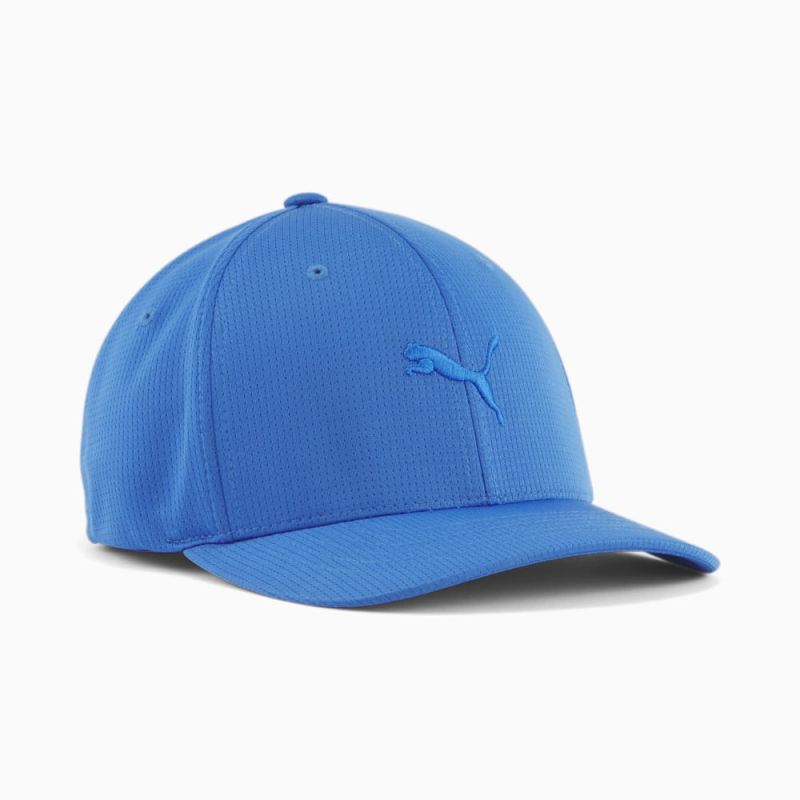 Puma | Men's Hudson Flexfit Cap - MEDIUM BLUE