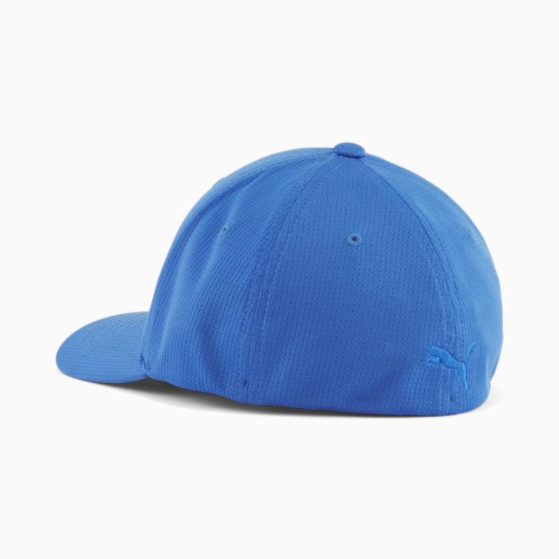 Puma | Men's Hudson Flexfit Cap - MEDIUM BLUE