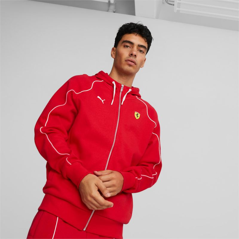 Puma | Men's Scuderia Ferrari Race Hoodie - Rosso Corsa