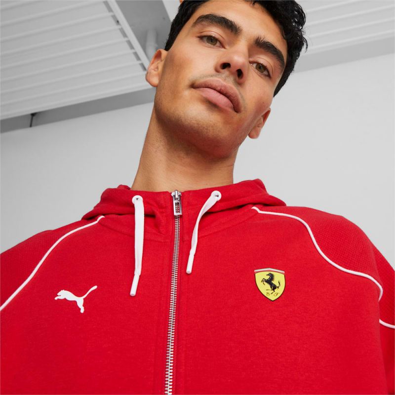 Puma | Men's Scuderia Ferrari Race Hoodie - Rosso Corsa