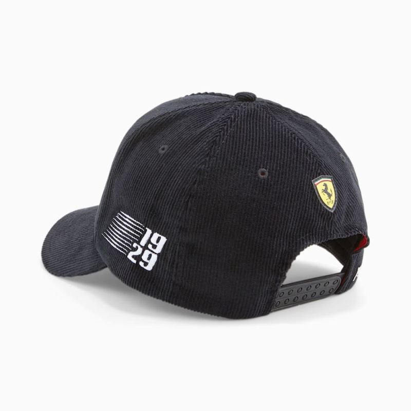 Puma | Men's Scuderia Ferrari Garage Crew Baseball Cap - Black