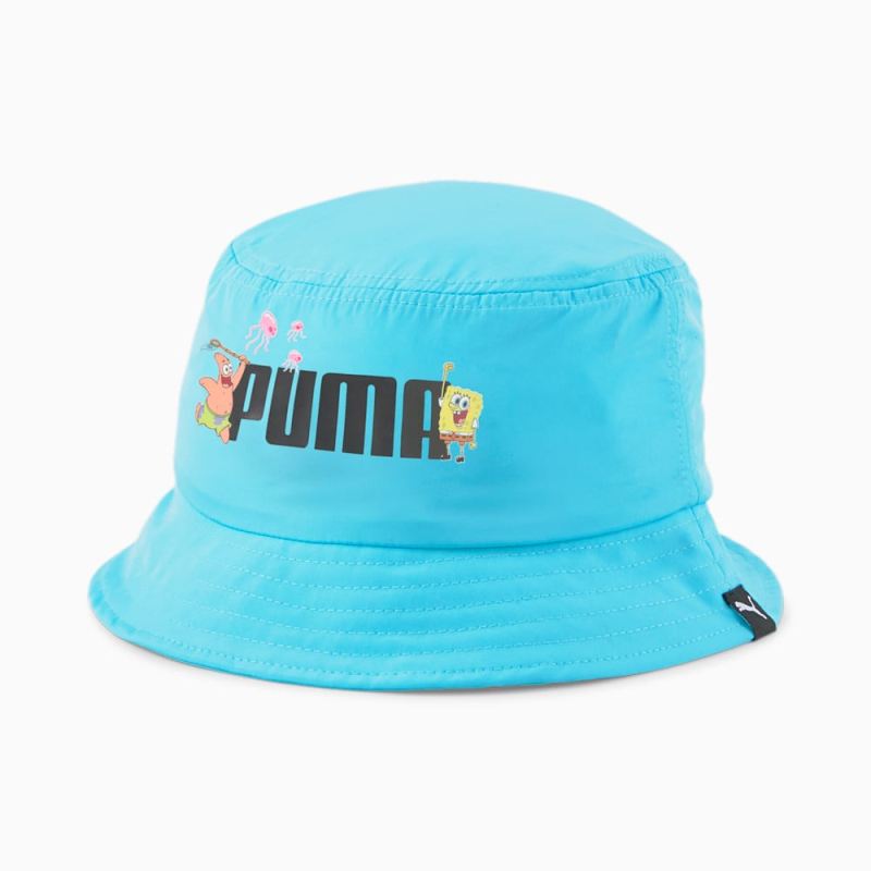 Puma | Women's x SPONGEBOB Bucket Hat - Hero Blue